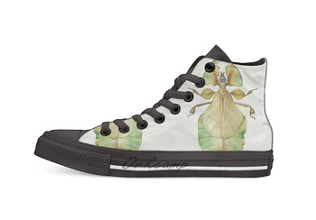 

Leaf Bug Casual High Top Canvas shoes sneakers For Drop shipping