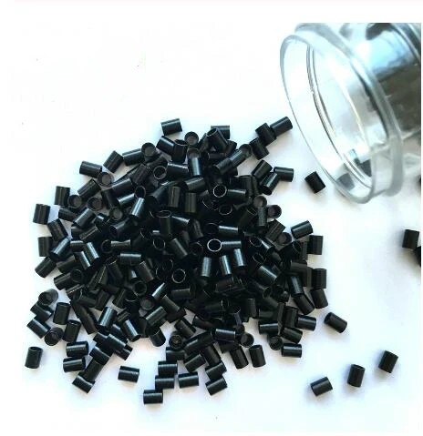 Fechaduras de Cobre em Linha Anel para eu Ponta da Extensão do Cabelo ° de Cobre Bottle Milímetros x 2.4 4mm n Queimado Anel Mini Reta Contas Micro 1000 Pcs – 3.0