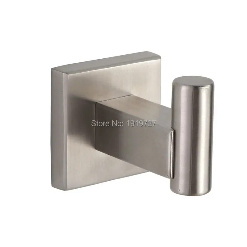 2016 6 Pcs/Set Wall Clothes Hook Rack Towel Coat Robe Hanger Hook Bathroom Accessories Gloss Or Stain Stainless Steel Wall Hook 2016 6 Pcs/Set Wall Clothes Hook Rack Towel Coat Robe Hanger Hook Bathroom Accessories Gloss Or Stain Stainless Steel Wall Hook