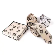 Галстук-Лента набор мужской галстук Галстук платок набор мужской Corbatas Hombre Pajarita