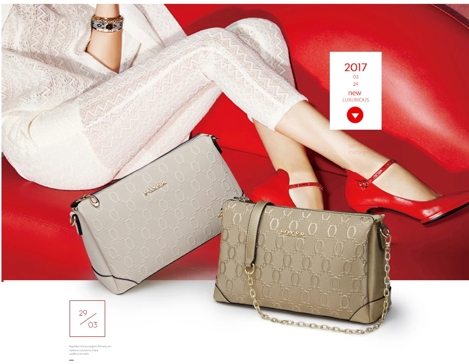 High Quality leather shoulder bag