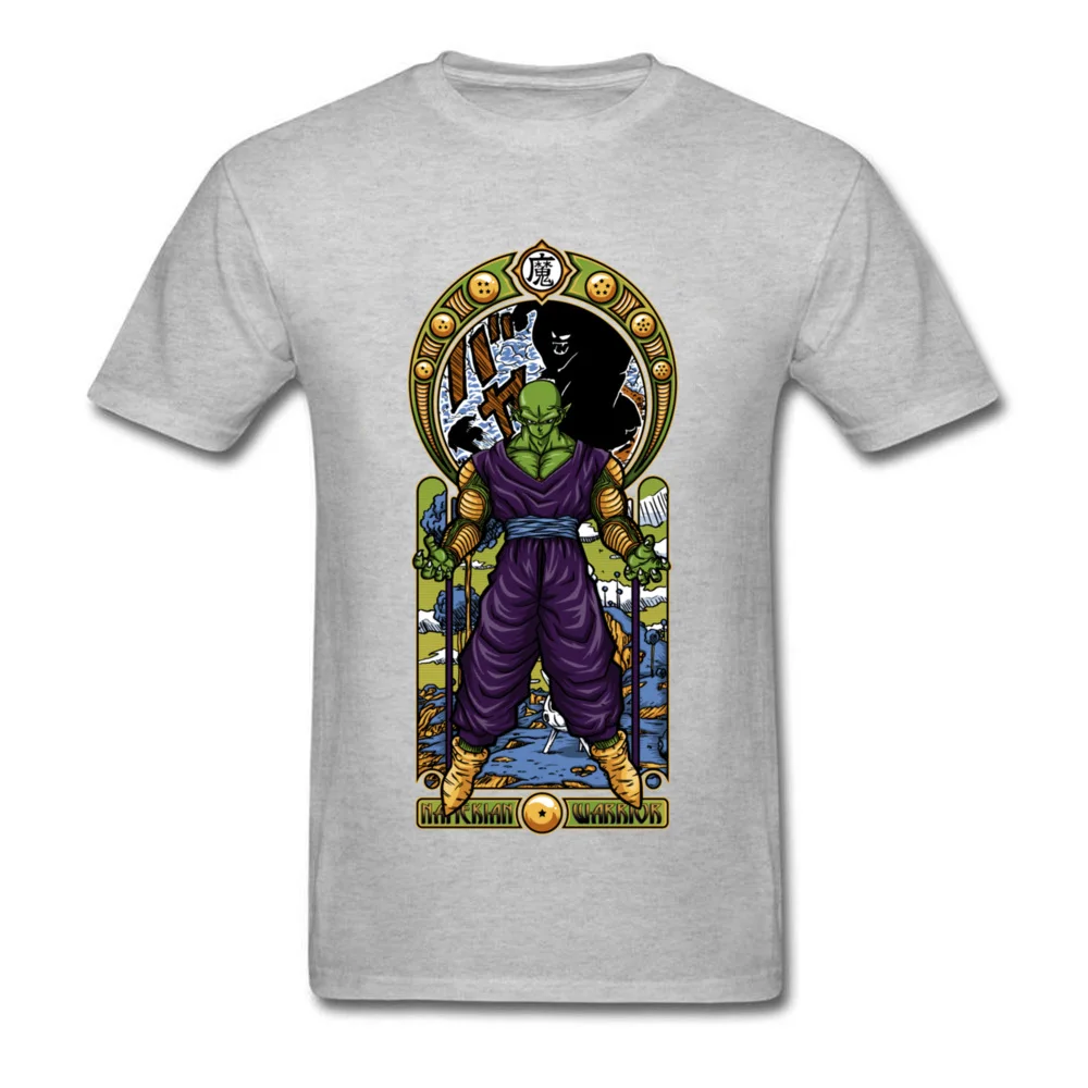 Dragon Ball Namekian Warrior Designed черные топы Мужские крутые футболки с короткими рукавами с рисунком аниме