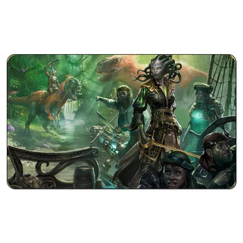 

( Ixalan and Rivals of Ixalan) Magical Board Games Playmats,The Rubber Table Pad, Gathering Design Playmat with Free Gift Bag