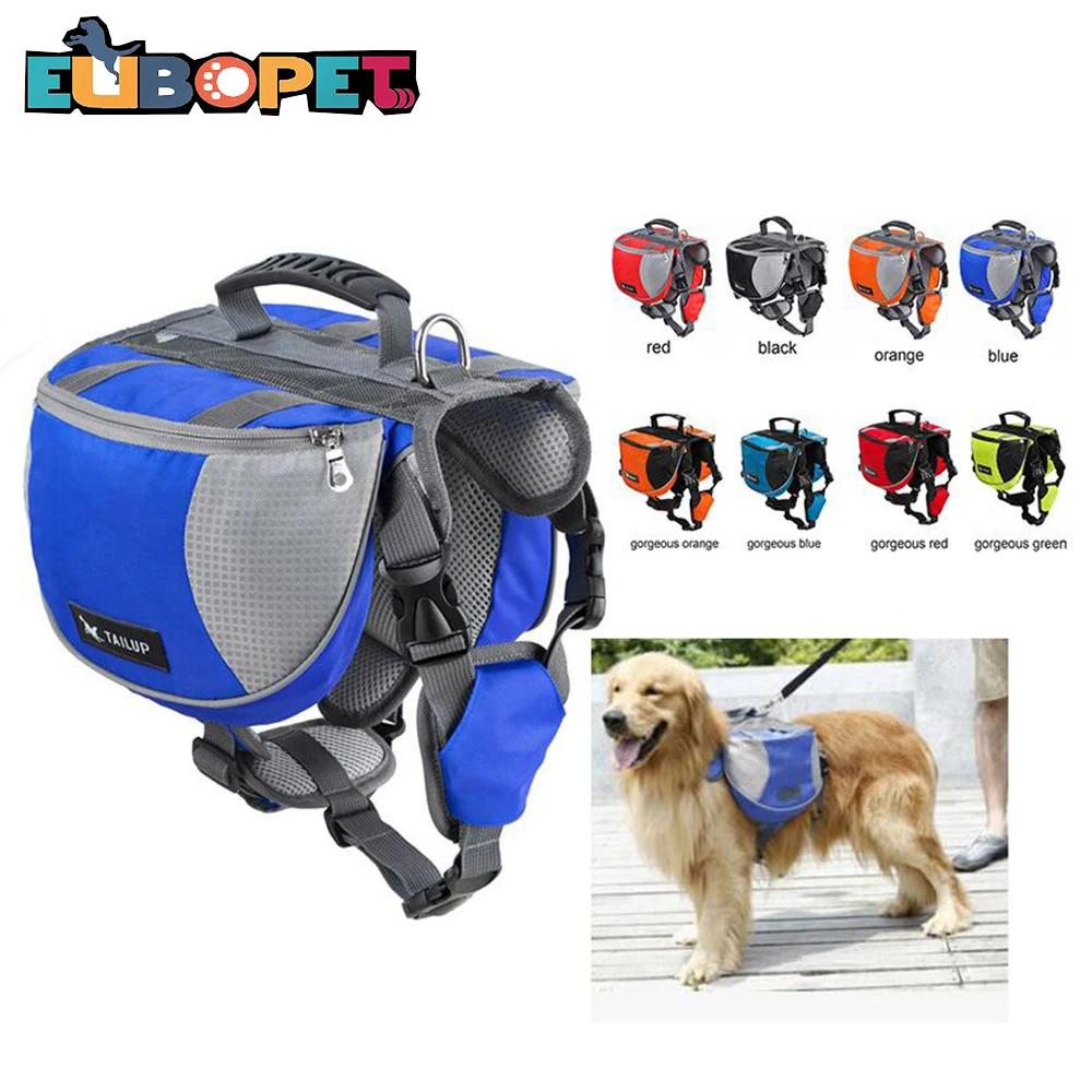Luxury Pet Large Dog Backpack Chest Pack Saddle Bag Harness Carrier