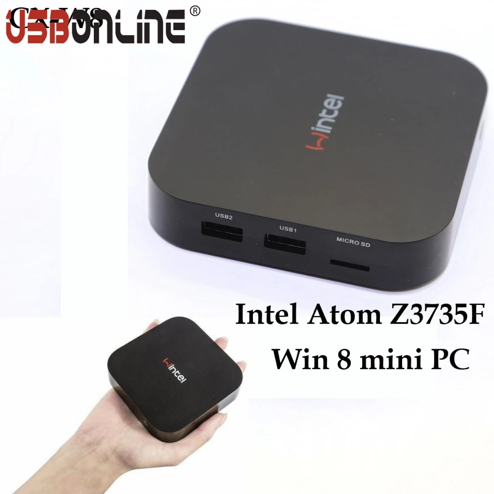 

CX-W8 Windows 8 Mini PC Box Intel Atom Z3735F CPU 2G/32G Intel TV box Faster Than Android TV Box Support Wifi bluetooth