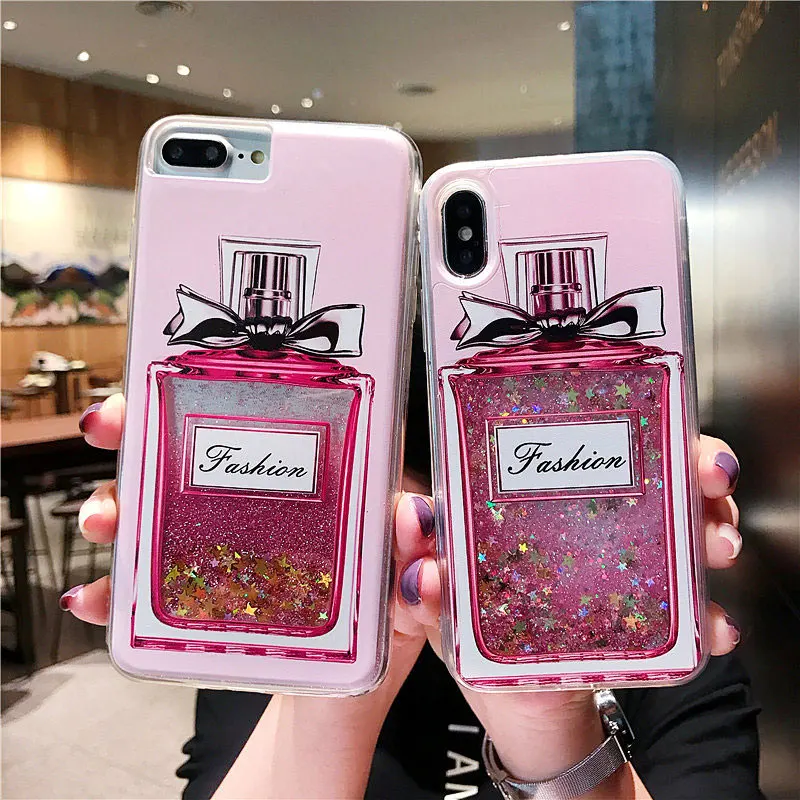 Чехол FQYANG Dynamic Liquid Quicksand для REDMI NOTE 6 PRO 6A NOTE5 5A 4X Peach Blossom прозрачный чехол с