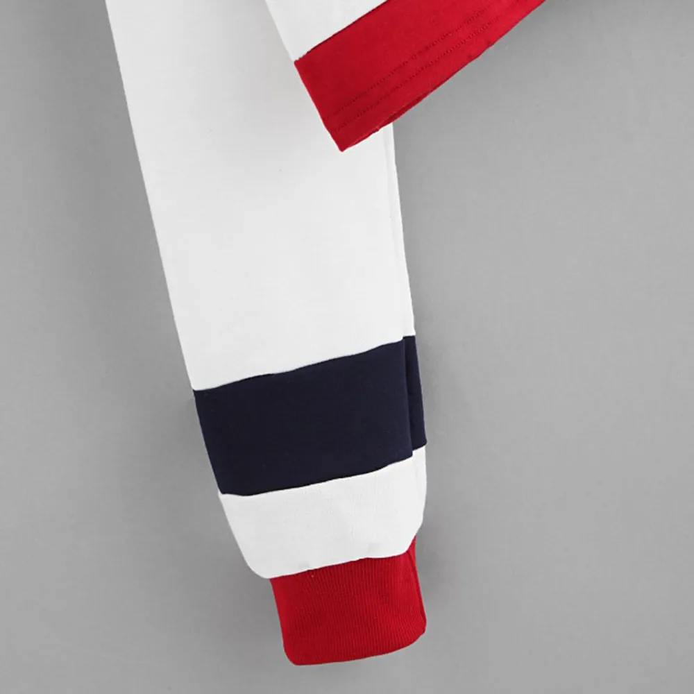 شحن النعامة مثير مخطط خياطة طويلة الأكمام قصيرة البلوز قمم بلوزة شريط famale البلوز Moletom Feminino C2935