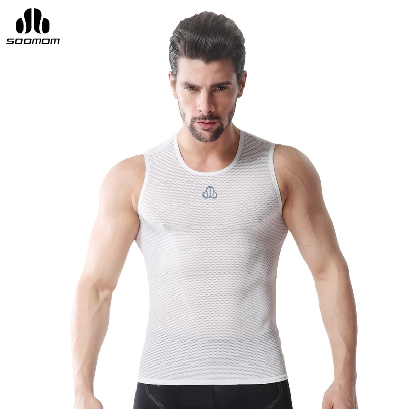 

LANCE SOBIKE Men's Cycling Jersey Bicycle Sleeveless Sportwear Underwear Shirt Cycling Jacket Breathable Anti-Sweat Bike Jersey