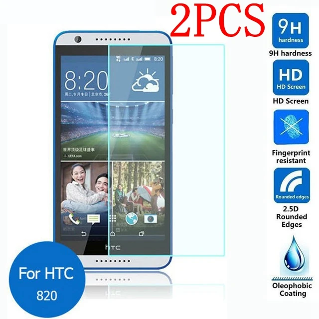 Закаленное стекло для HTC Desire 820 2 шт. защитная пленка экрана D820s 820G + D820us | Мобильные