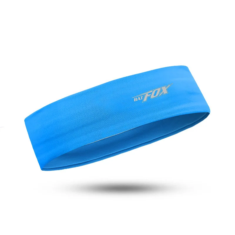 BATFOX 5 ألوان للجنسين مكافحة العرق تشغيل عقال الرياضة في الهواء الطلق رباطات الدراجات أغطية الرأس اليوغا نجوم النادي الأهلي رياضة اللياقة البد...