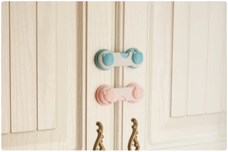 4pcs Baby Drawer Lock Child Safety Lock Refrigerator Window Closet Wardrobe Children Security Protection For Cabinet Toddler