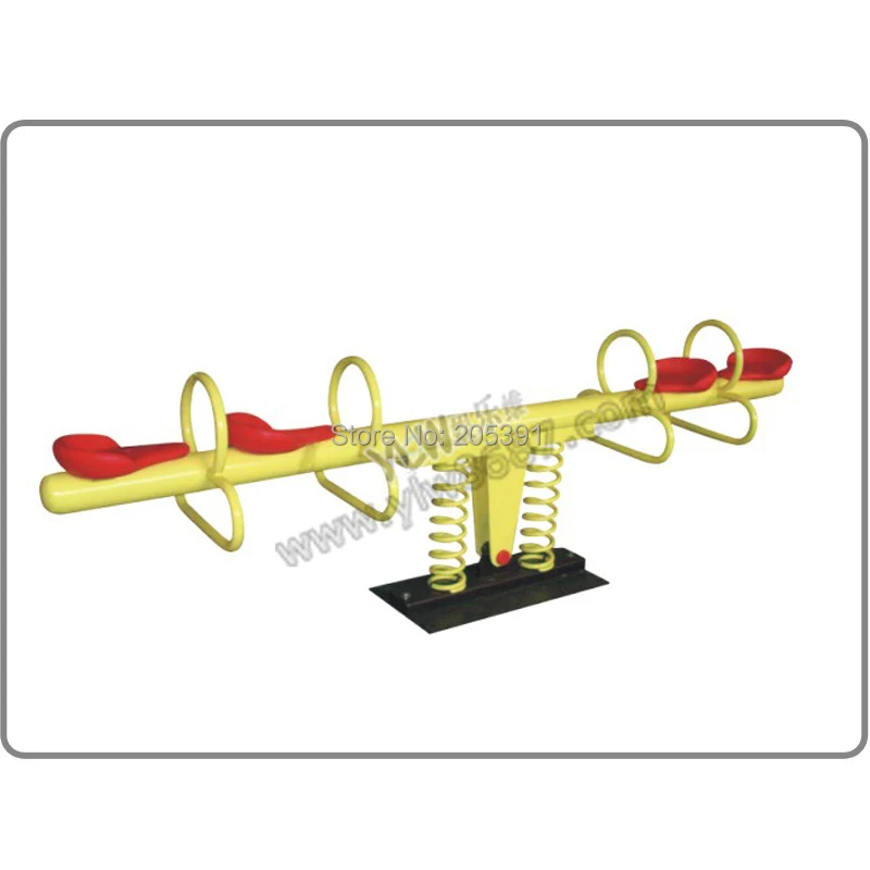 

double seesaw playground park,garden seesaw for amusement park,park seesaw