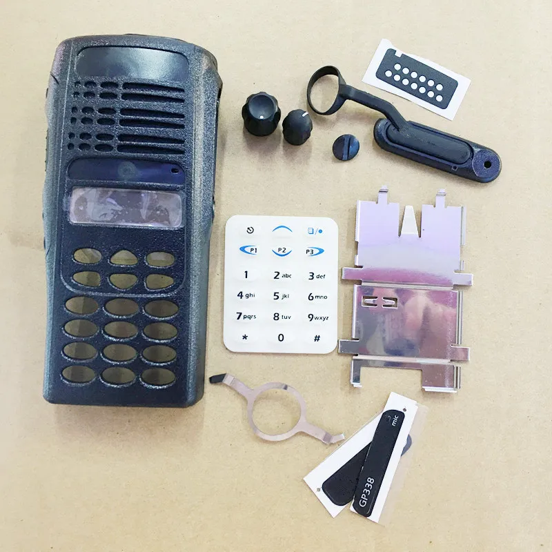 

honghuismart the Housing case shell front case for motorola gp338,gp380,mtx960,mtx760 etc walkie talkie black