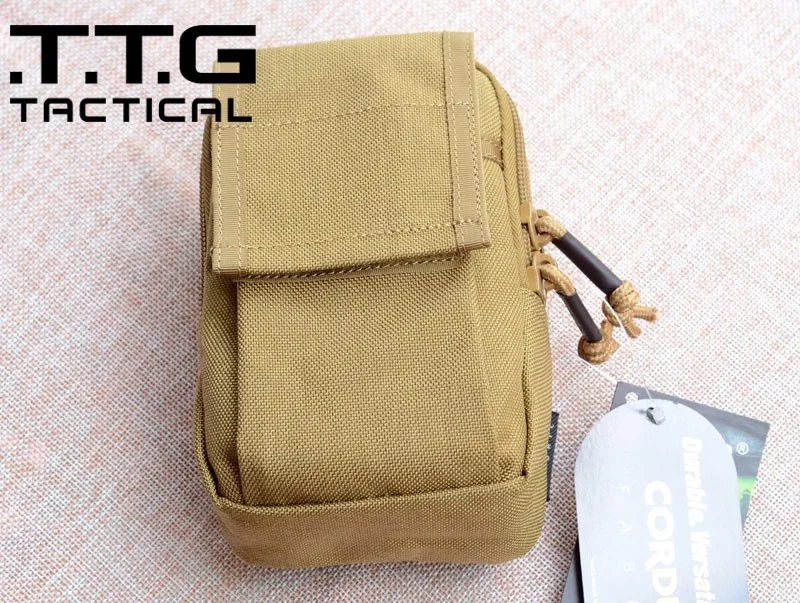 Качественная мужская Спортивная поясная сумка для телефона MOLLE Tactical Mini EDC универсальный чехол подходит для 5," iPhone смартфонов