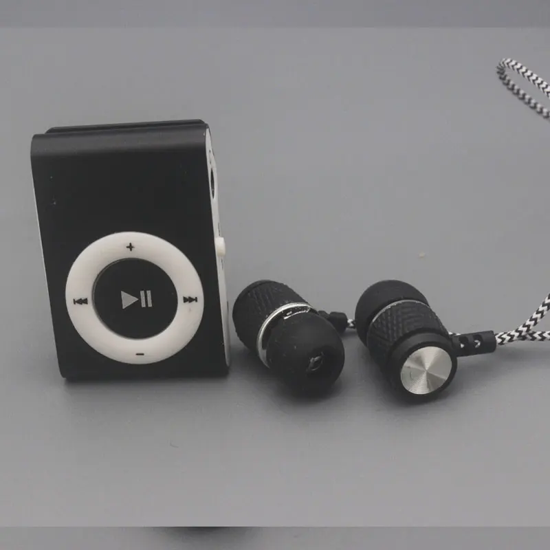 

2015 Mini Clip Portable MP3 Music Media Player( no 4GB Micro SD/TF)+USB data line+earphone sport mp3 player walkman lettore mp3