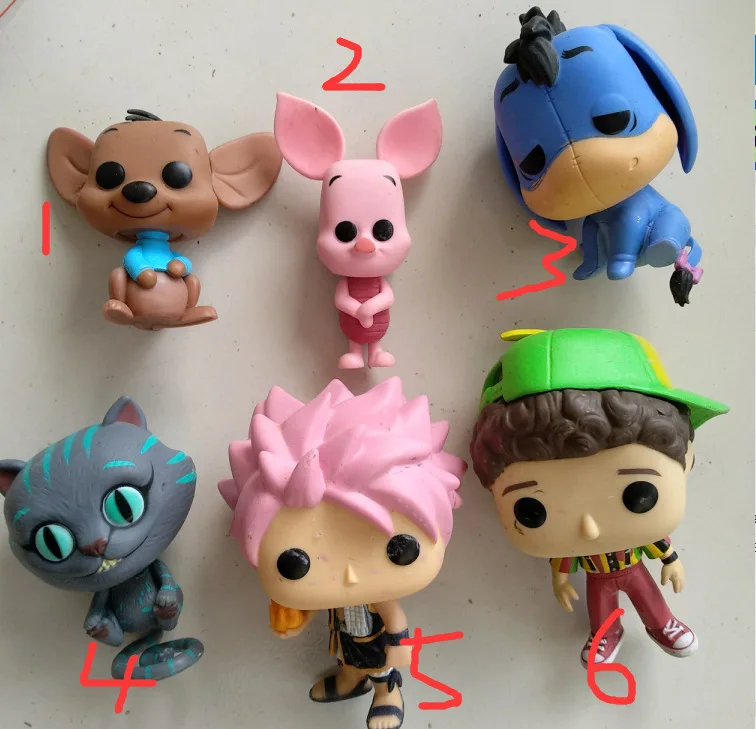 Funko POP подержанная Алиса Чеширский кот медведь РОО праздничная Виниловая фигурка