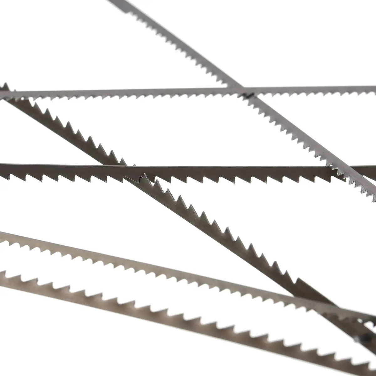 DWZ 12x Pinned Scroll Saw Blades Woodworking Power Tools Accessories 127mm Black