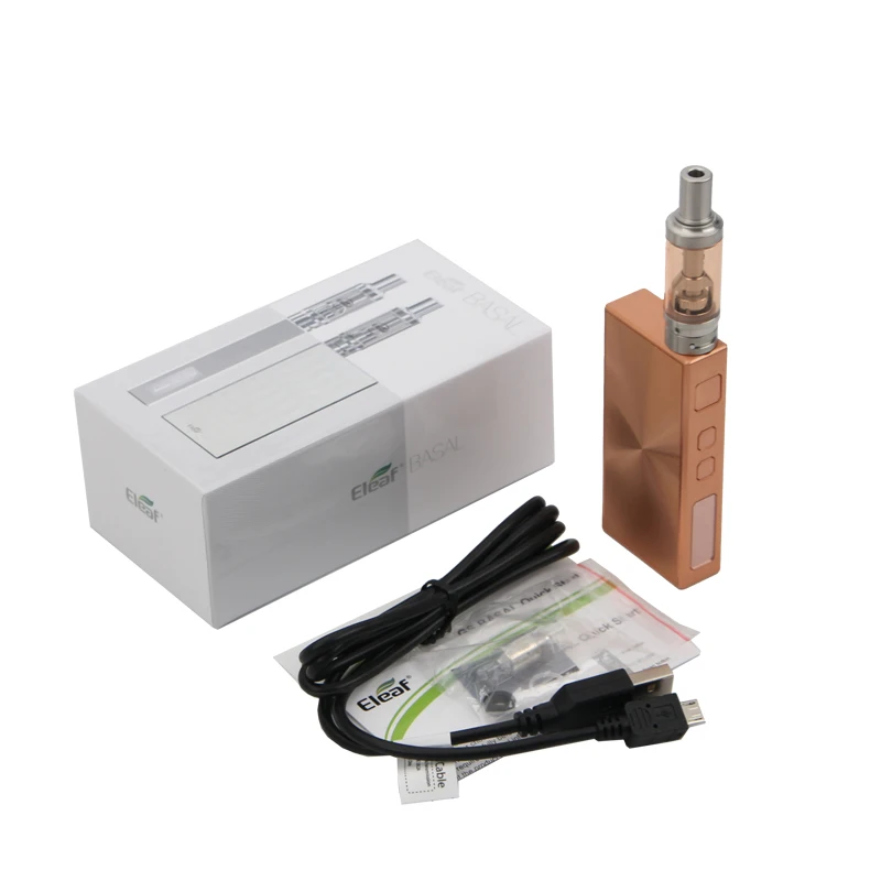 Eleaf BASAL Kit 30W E Cigarette Basal MOD 1500mAh Battery and 1.8ml GS BASAL Atomizer with GS Air Coil Heads Vape 04