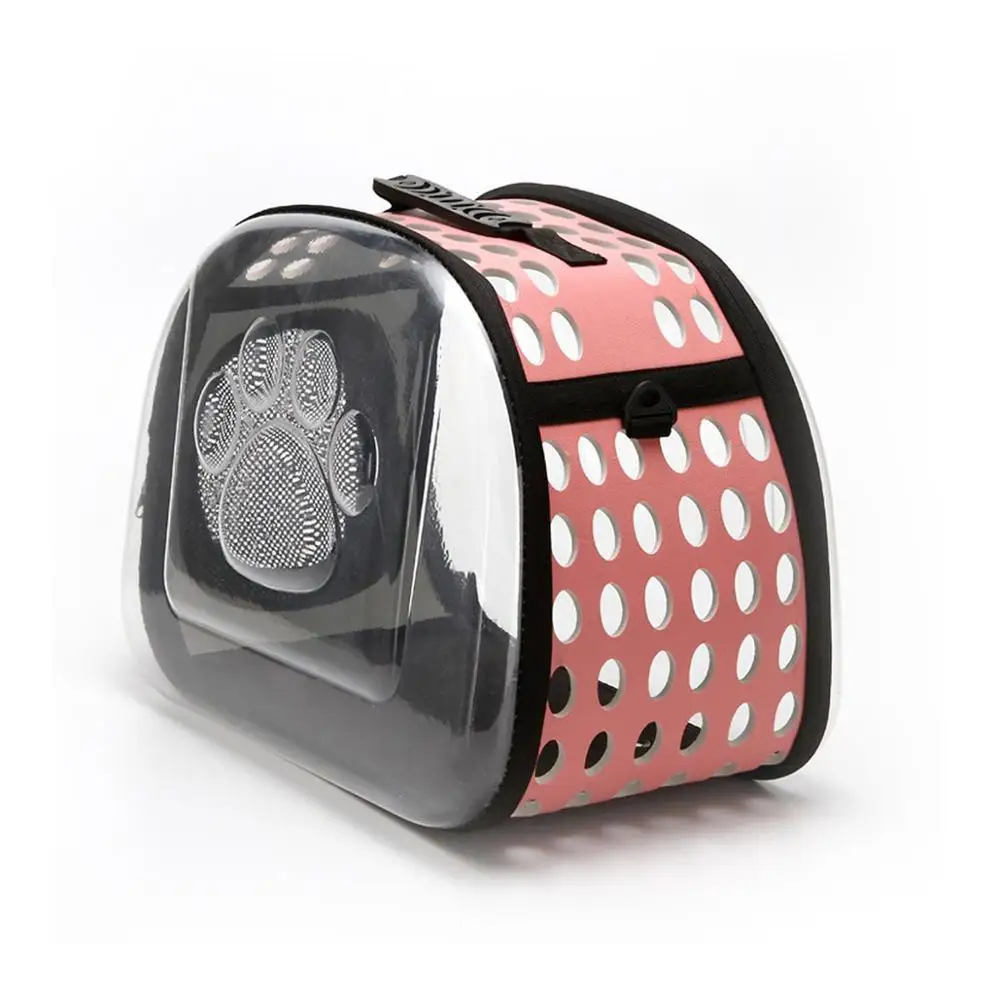

Transparent Cat Dog Carrier Bag Space Capsule Foldable Breathable Pet Travel Bag Outdoor Backpack Puppy Travel Carrying Handbag