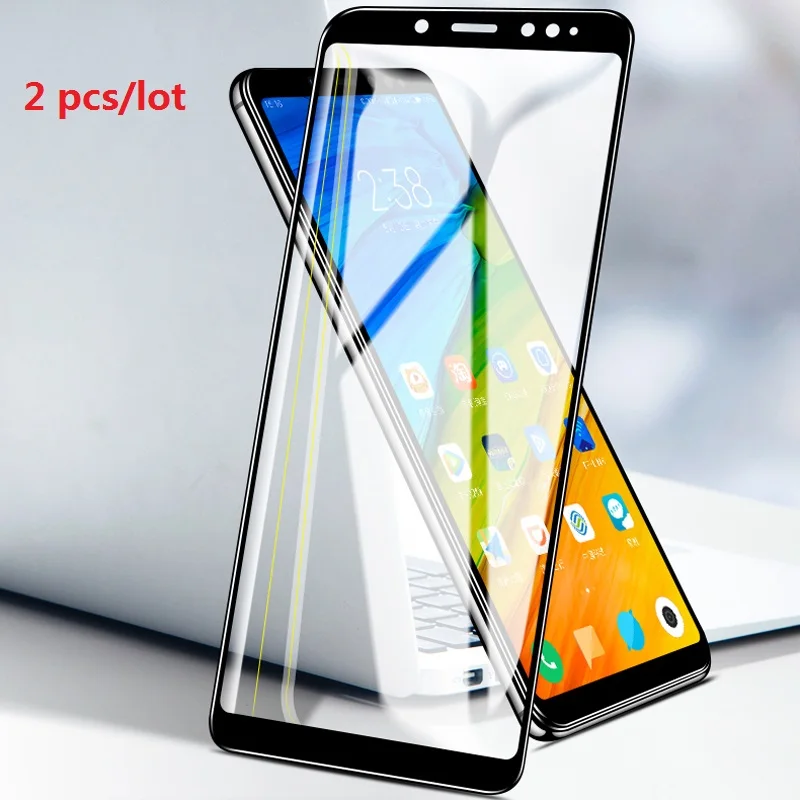 

2 Pcs Tempered Glass For Xiaomi Mi 8 SE 6X 5X Redmi Note 5 5A Glass Screen Protector For Mi 6 Redmi 5 6 4 Note 4 X 5 Plus Glass