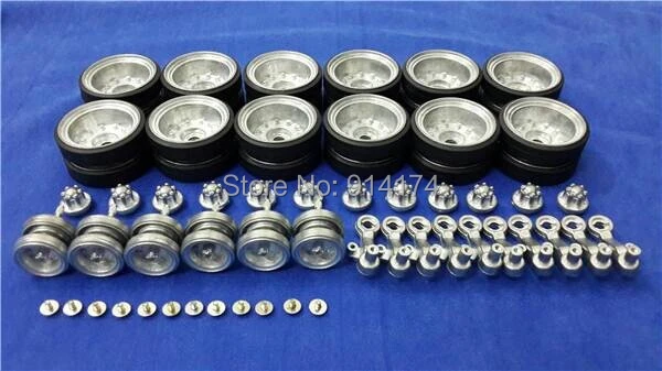 Best Price henglong 3839 3839-1 U.S.M41A3 1/16 RC tank upgrade parts metal wheels hub set 