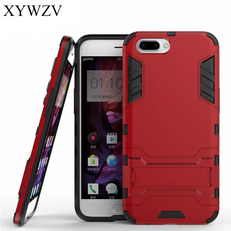 For OPPO R10 Case Shockproof Cover Soft Silicone Robot Hard Rubber Phone R11 A57 A59 |