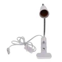 E27 разъем лампы зажим с пластиковым кабелем лампа база ЕС Plug