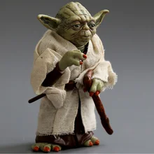 Stared wares action figure toys The Force Awakens Jedi Knight Master Yoda Collection toys PVC action figure toys Christmas gift