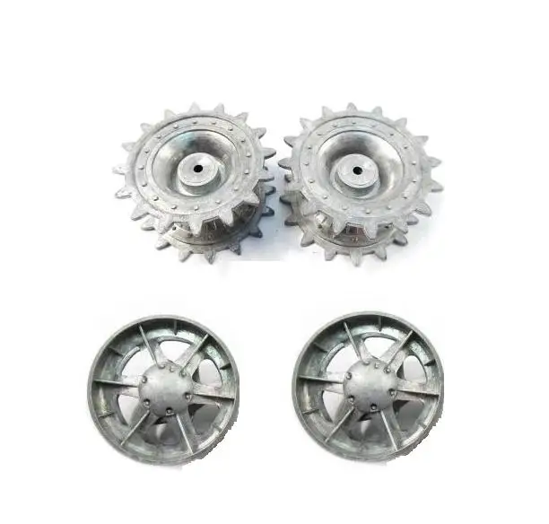 Henglong 3878 1 1/16 RC тяжелый бак обновленные детали стальная коробка