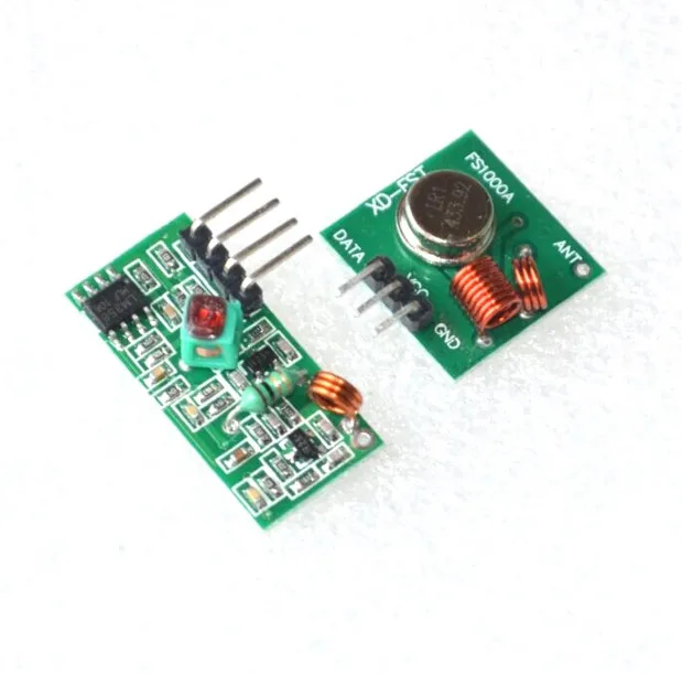 

5V super regenerative receiver module / wireless receiver module / wireless transmitter module 433 / 315MHZ