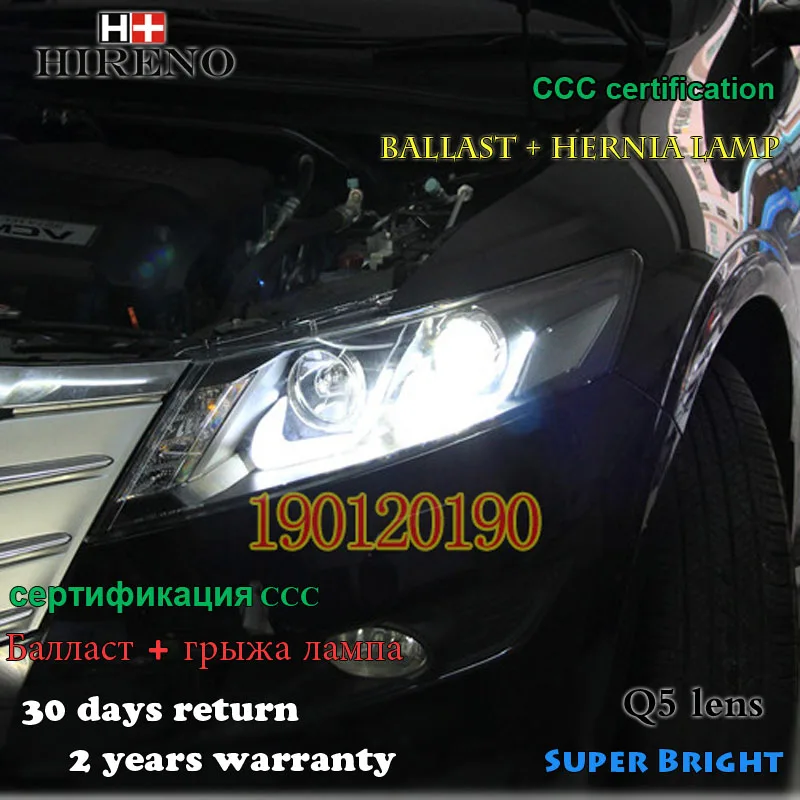 2 шт. фары Hireno для Honda Crosstour 2011 14|led drl|hid xenondrl led |