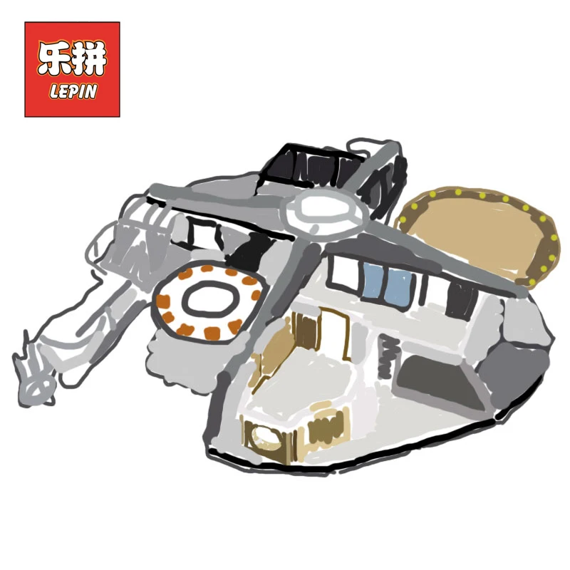 

Lepin Star Plan Wars 05151 the Cloud City Set Compatible 75922 Building Blocks Bricks Children Toy Christmas Gift Lepin Starwars