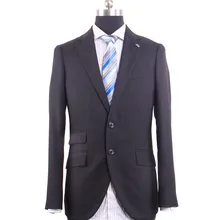 Мужской костюм на заказ, сшитый на заказ, костюм bespoke, черные свадебные костюмы из шерсти для мужчин, приталенный смокинг для жениха