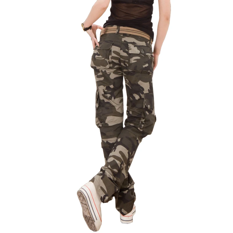 women's camouflage cargo pants