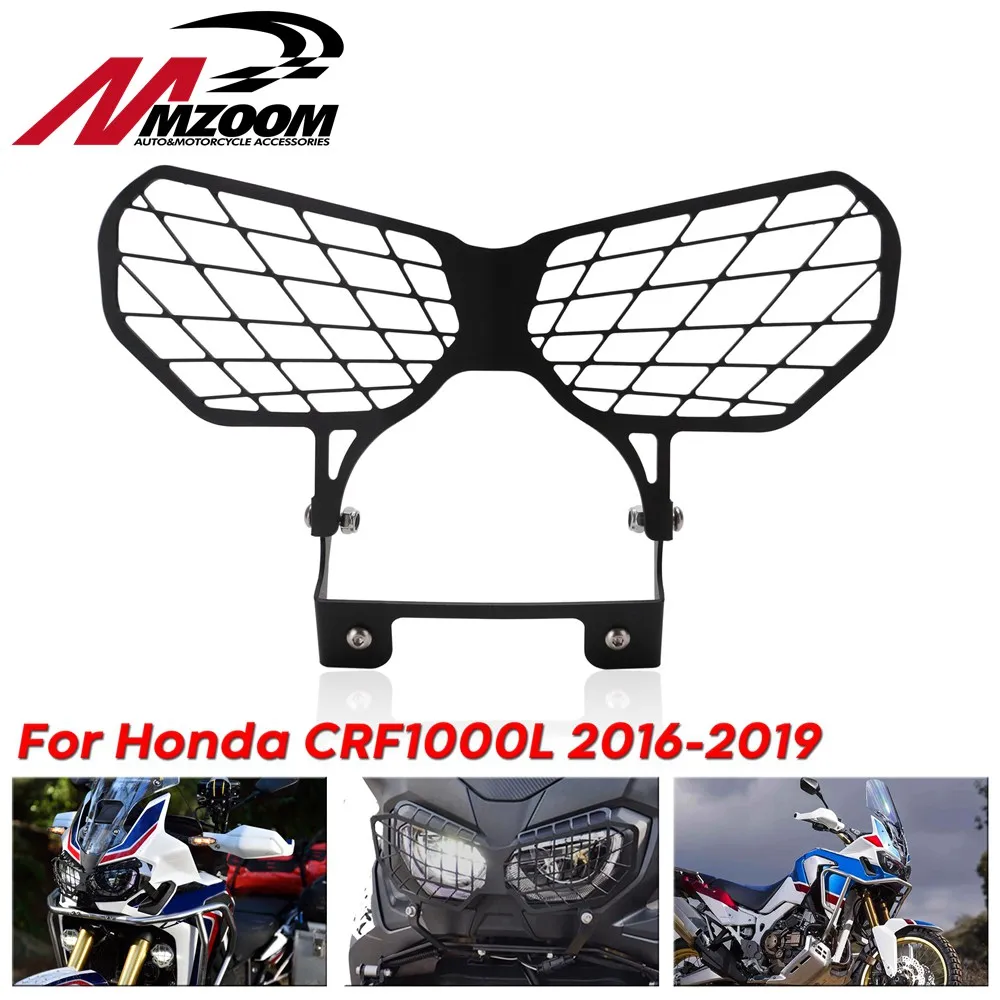 

For Honda CRF1000L CRF 1000L Africa Twin 2016-2017 16 17 Motorcycle Accessories Guard Grille Protector Motorbike Headlight Cover