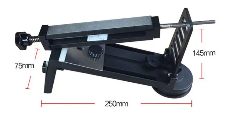 Профессиональная точилка для ножей, точилка для кухонных ножей с фиксированным углом, система заточки каменных точильных камней, точильный станок для ножей