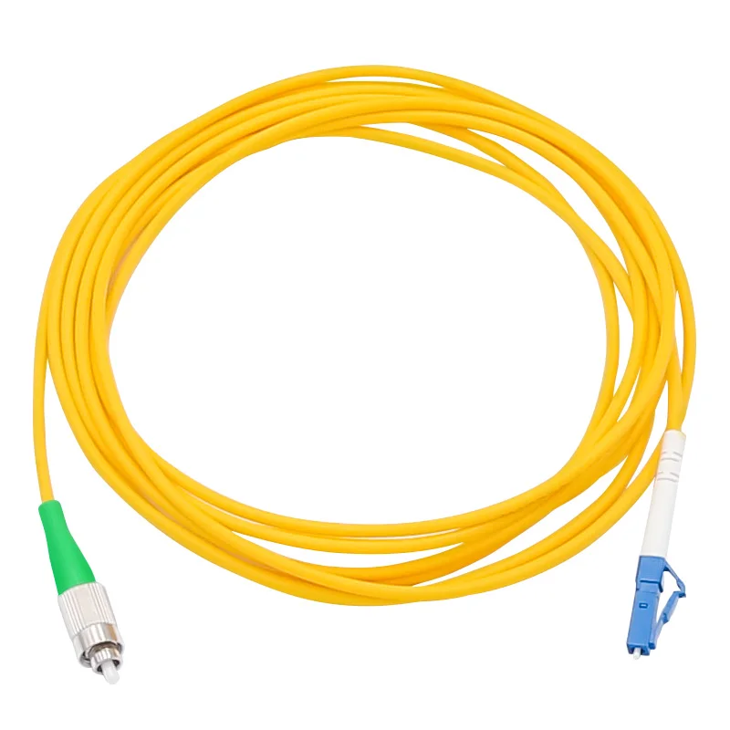 10 шт./лот Оптическое волокно гибкий кабель FC/APC-LC/UPC Волоконно-оптический патч-корд бесплатная доставка