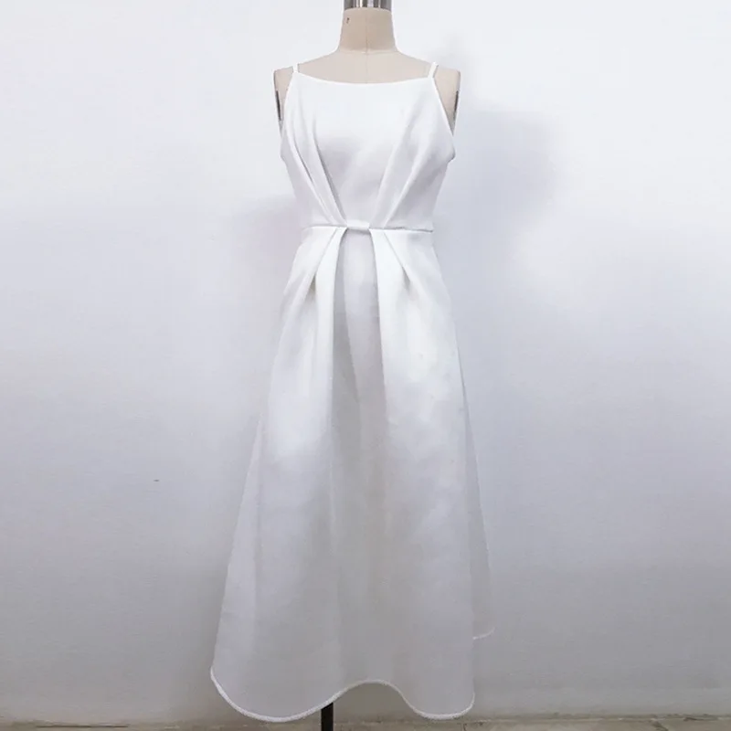 Летнее белое платье на бретелях для женщин, элегантная одежда размера плюс, платья elbise sukienki vestidos ukraine jurk, kleider