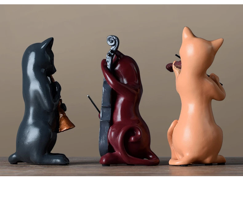 Music Cats Figurine  (17)