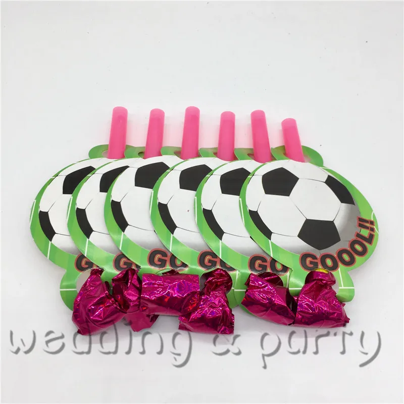 6pcs/set Party Supplies Football Blowout Decoration Noise Maker/whistle Favor Horn Birthday Supplies Blowouts Avengers Party
6pcs/set Party Supplies Football Blowout Decoration Noise Maker/whistle Favor Horn Birthday Supplies Blowouts Avengers Party