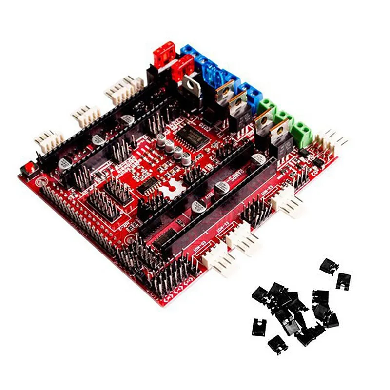 

Geeetech RAMPS-FD shield 3D printer reprap Control board 32bit CortexM3 ARM Ramps1.4 Improved version