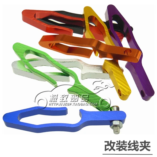

Motorcycle Aluminum Alloy Rice Watch Clamp Scooter Universal Open Clamps for Yamaha / Genfire / RSZ / Fukue / JOG
