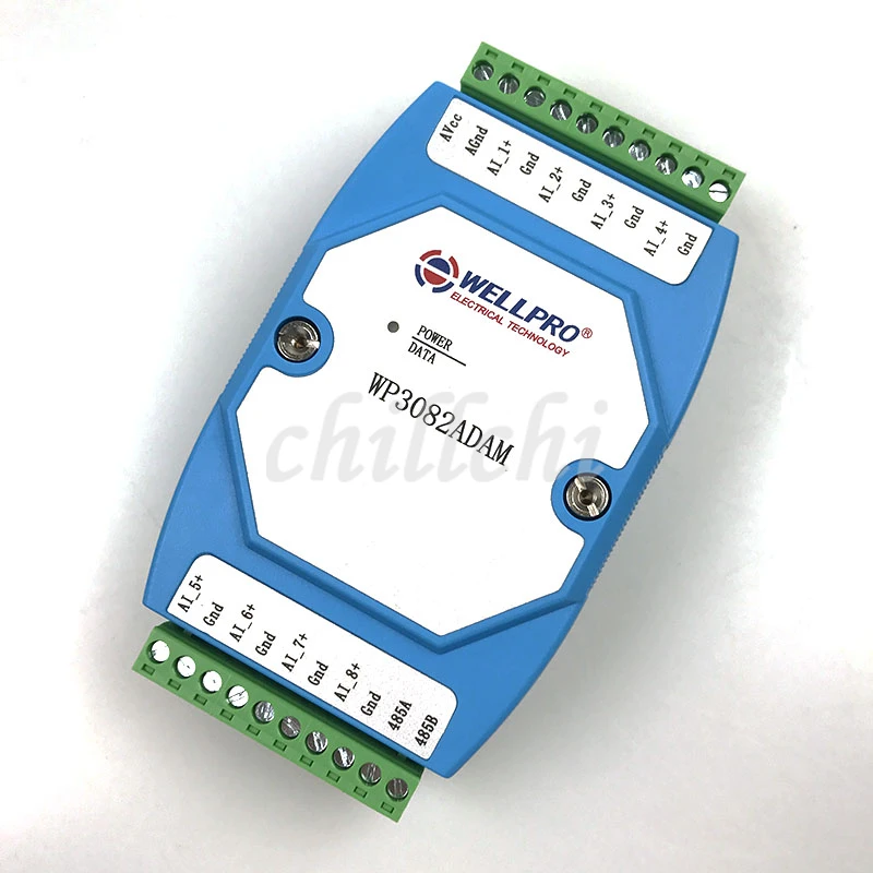 

0-20MA / 4-20MA analog input module current acquisition module RS485 MODBUS communications