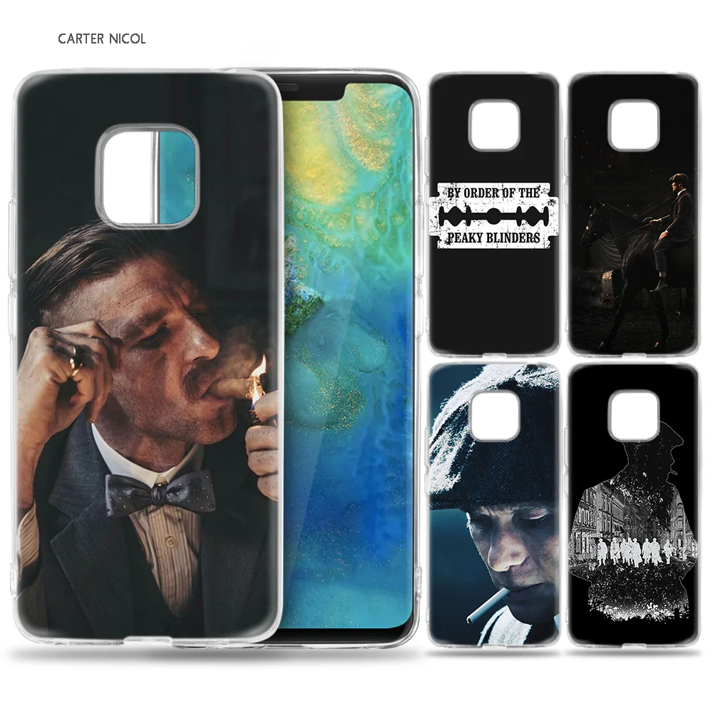 

Case for Huawei Mate 10 20 Pro P10 P20 P30 Honor 10 8X 8C 8A Lite P Smart Y6 Y7 2018 2019 V20 Peaky Blinders