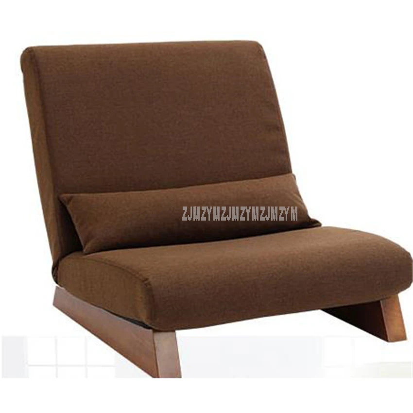 Floor Folding Single Seat Sofa Bed Modern Fabric Japanese Living Room Chair Furniture Armless Reading Lounge Recliner Chair Floor Folding Single Seat Sofa Bed Modern Fabric Japanese Living Room Chair Furniture Armless Reading Lounge Recliner Chair