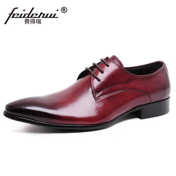 Italian Pointed Toe Derby Man Formal Dress Shoes Genuine Leather Male Wedding Oxfords Luxury Brand Men's Bridal Flats PF32
Italian Pointed Toe Derby Man Formal Dress Shoes Genuine Leather Male Wedding Oxfords Luxury Brand Men's Bridal Flats PF32