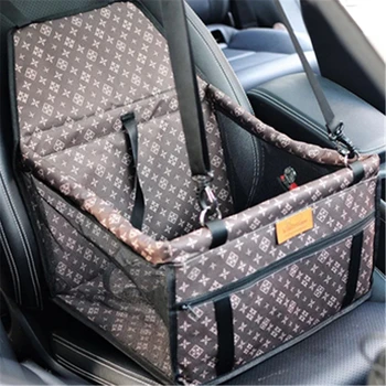 

Pet Dog Car Carrier Seat Bag Waterproof Basket Safety Travelling Mesh Hanging Bags Dog Seat Bag Basket Car Seat Accessories