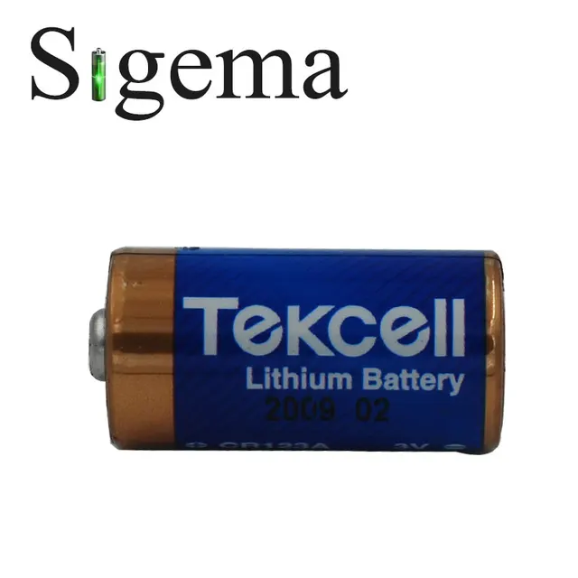 100 original battery for TEKCELL CR123A 3V non rechargeable lithium