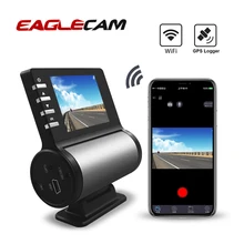 Eaglecam 1080P Full HD Автомобильный видеорегистратор Wifi камера gps регистратор монитор парковки 170 градусов широкоугольный видеорегистратор магнитный держатель рекордер