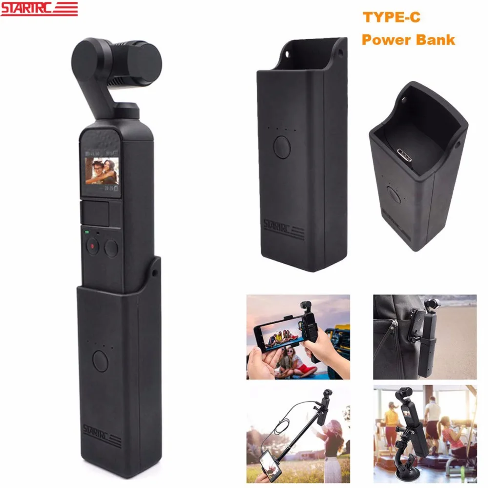

STARTRC DJI OSMO Pocket Handheld Protable Charging case / Power Bank Fast Charging For DJI OSMO Pocket Charger Accessories
